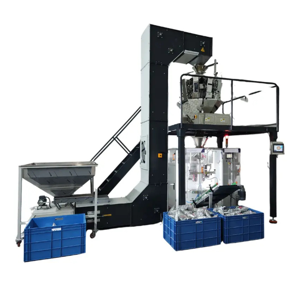 VFFS Packaging Machine with Multihead Weigher